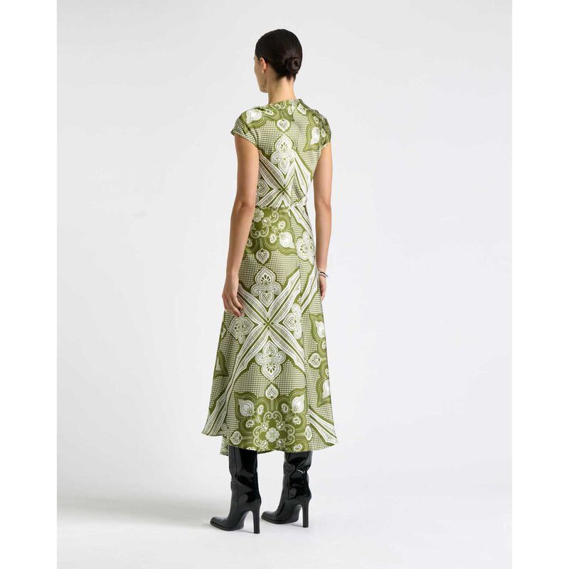 Cue Chateau Asymmetric Midi Dress image number 1
